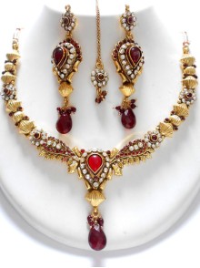 Polki Necklace Set